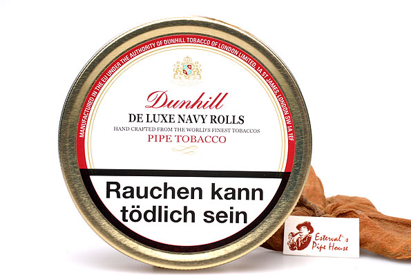 Alfred Dunhill De Luxe Navy Rolls Pipe Pipetobacco 50g Tin